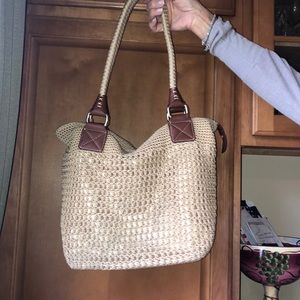 The Sak Cambria large crochet tote